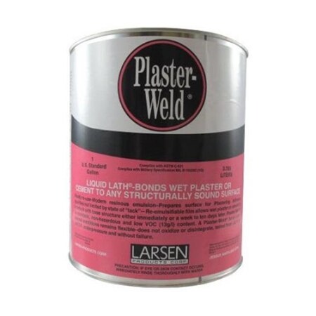 Larsen Products Larsen 198089 1 gal Plaster Weld Bonding Agent - Red 716076120008